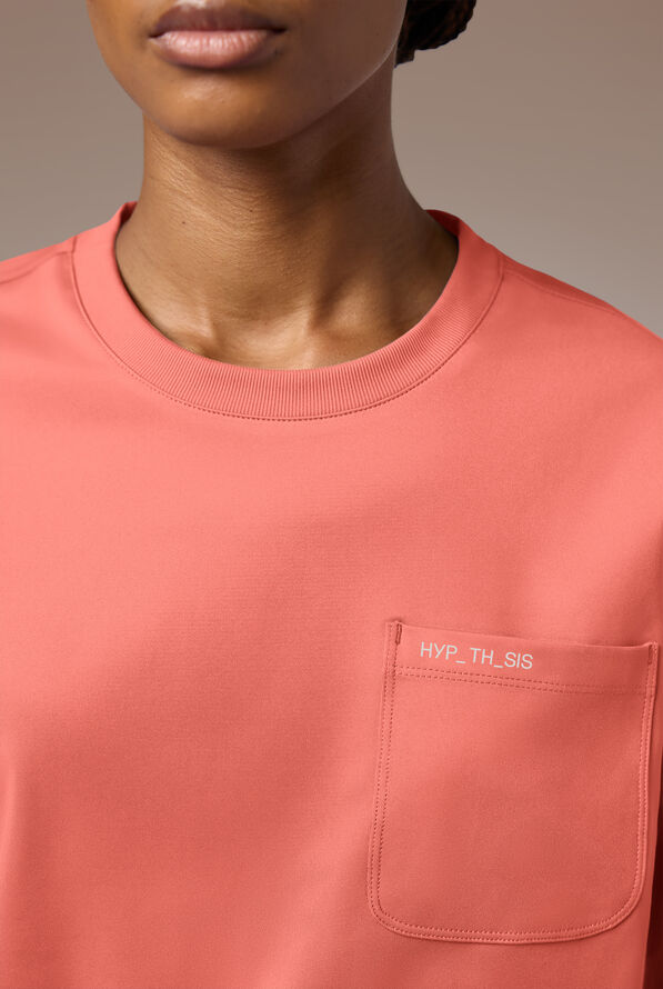 Sudadera Hypothesis Omni Base Knit con cuello redondo para mujer - Thermal Coral - 3