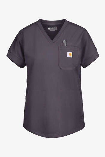 Carhartt Force&reg; Cross-Flex Knits Women's 5-Pocket STRETCH V-Neck Scrub Top