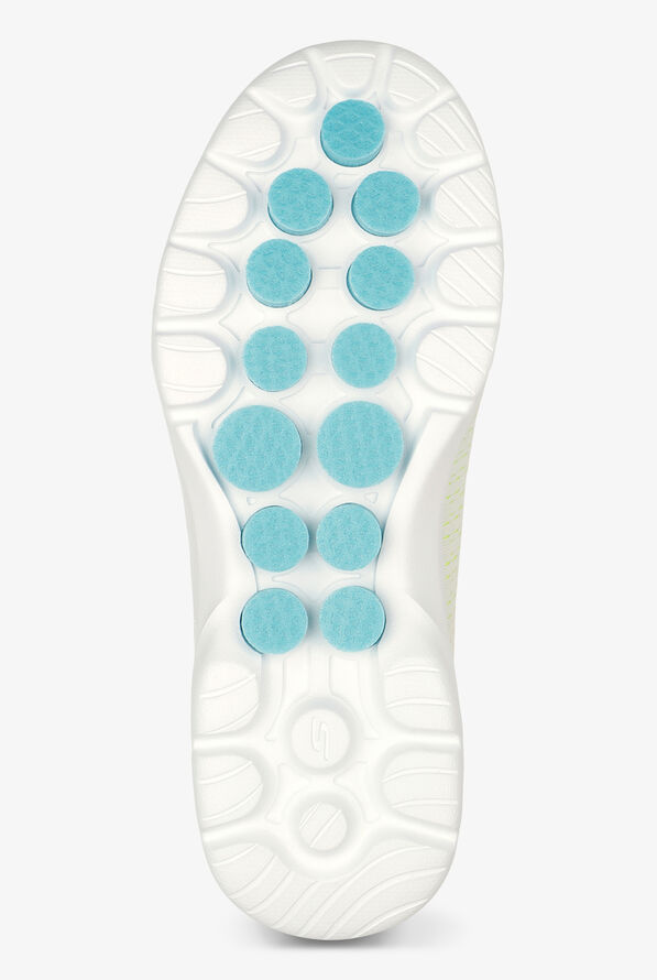 Zapatillas deportivas Skechers Go Walk 6 Vibrant Energy White/Multi con cordones para mujer - null - 6