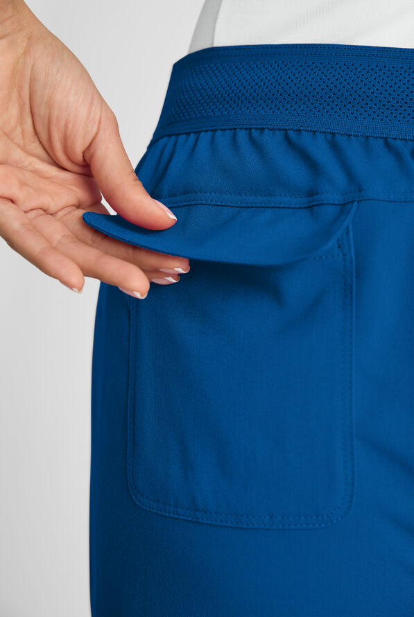 Grey's Anatomy by Barco Emerge Rylee Women's 6-Pocket STRETCH Mid Rise Jogger Scrub Pants - Royal - 5