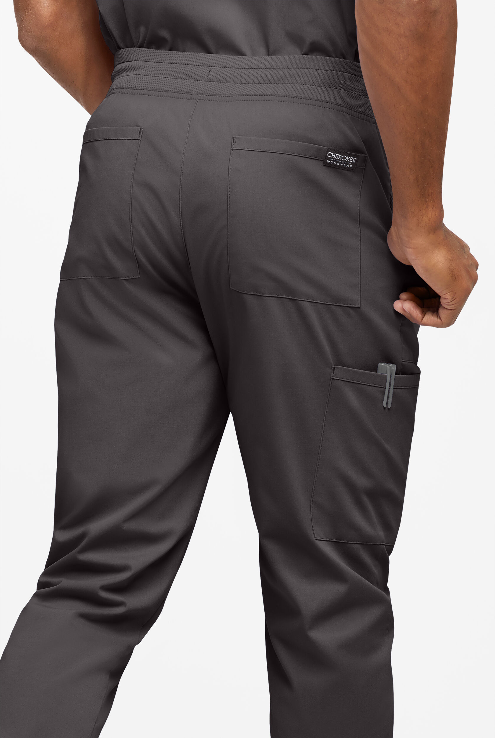 Cherokee Workwear Professionals Men's Jogger Pants, Men Scrub Pants