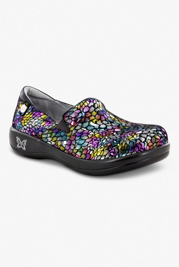 Alegria Women's Keli Minnow Rainbow Nursing Slip On Shoe - null - 4