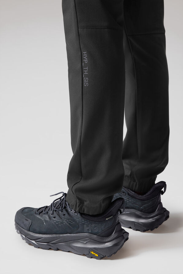 Hypothesis S-A Shift Adaptive Men’s 6-Pocket Tapered Leg Scrub Pant - Jet Black - 7