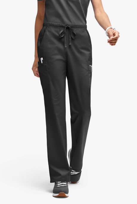 Butter-Soft STRETCH Women’s 10-Pocket Mid Rise Straight Leg Scrub Pant