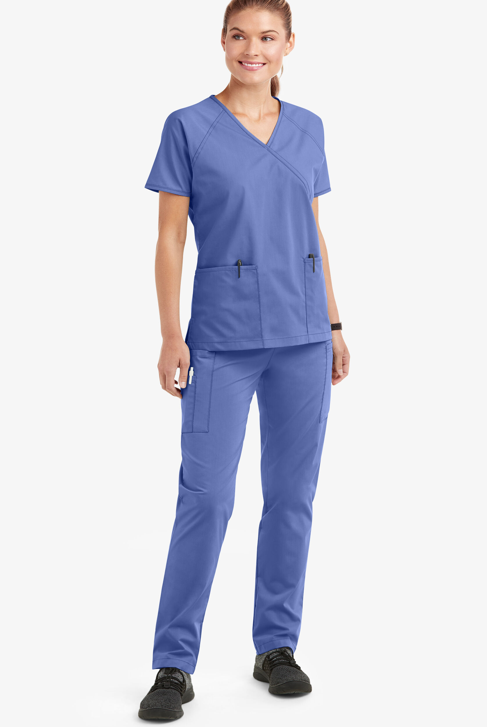 Strictly Scrubs Women's Petite Classic Scrub Set, Scrub Sets