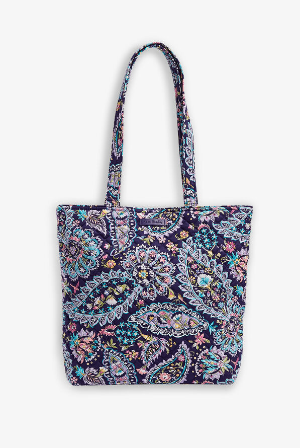 Vera Bradley French Paisley Quilted Print Tote Bag - null - 1