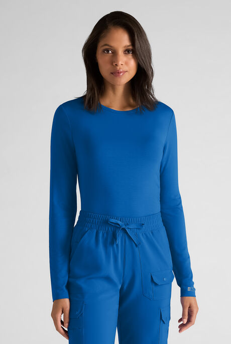 Easy STRETCH Cate Women's Long Sleeve Knit Underscrub