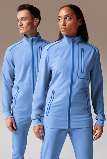 Hypothesis F-Zip Unisex Zip Front Scrub Jacket