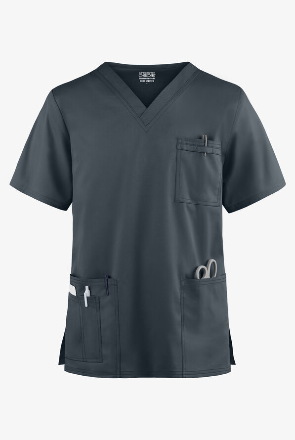 Cherokee Workwear STRETCH Unisex Scrub Top Men & Women's Scrubs