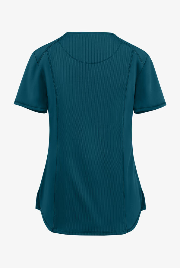 Cherokee Infinity Solid Women's VNeck TuckIn Top, Nursing Scrubs