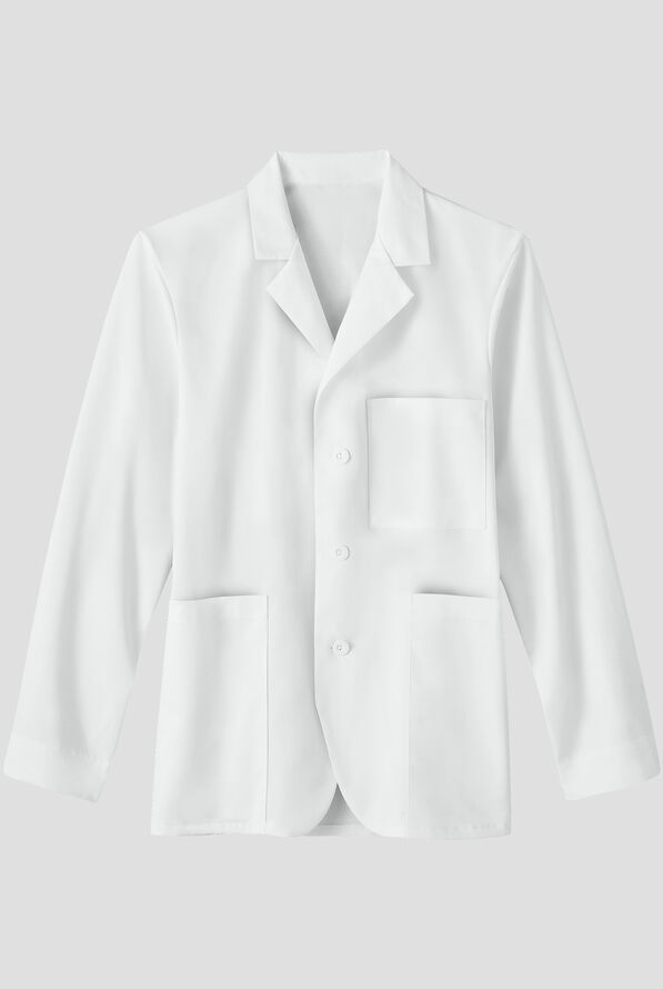 White Swan Meta Unisex 7-Pocket Coat - White - 1