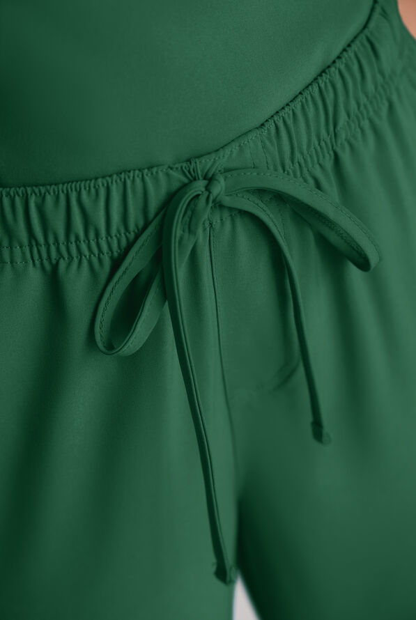 Easy STRETCH Women's 8-Pocket Scrub Set - Petite - Hunter - 9