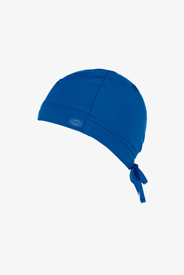 Dickies EDS Essentials Unisex STRETCH Inner Terrycloth Scrub Hat - Royal - 1