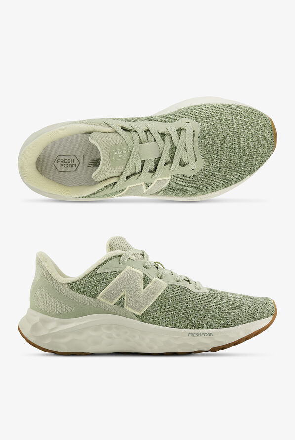 New Balance Women's Fresh Foam Arishi v4 Olive Athletic Lace Up Nursing Shoes - null - 1