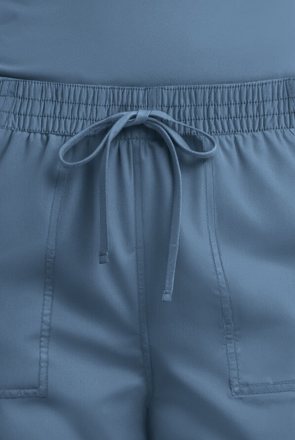 Dickies Forge Women's 6-Pocket Straight Leg Cargo Scrub Pants - Vintage Blue - 5