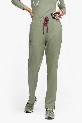Easy STRETCH Naya Women’s Natural Waist 6-Pocket Straight Leg Scrub Pants