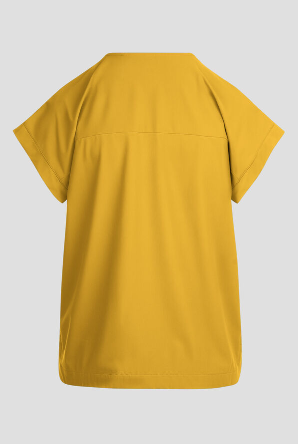 Blusa m&eacute;dica Infinity PURSUIT STRETCH con mangas dolm&aacute;n y 1 bolsillo para mujer - Butterscotch - 4