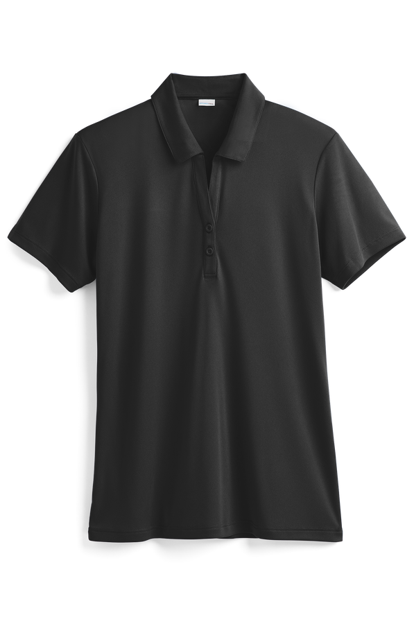 Sport-Tek Ladies PosiCharge Competitor Polo - Black - 1