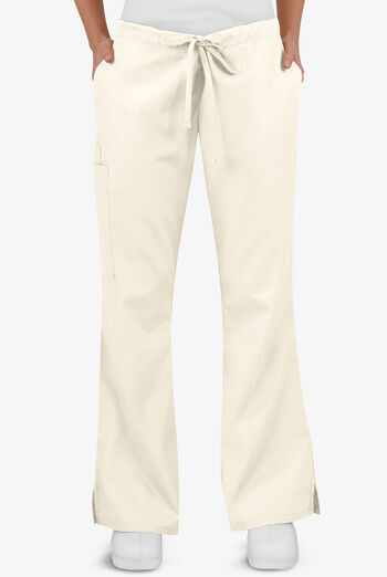Butter-Soft Core Women's 4-Pocket Elastic Waist Back Drawstring Scrub Pants