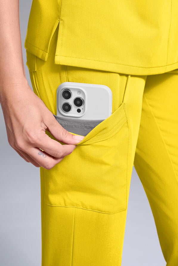 Hypothesis Women's Base 7-Pocket Straight Leg Cargo Scrub Pant - Chroma - 5