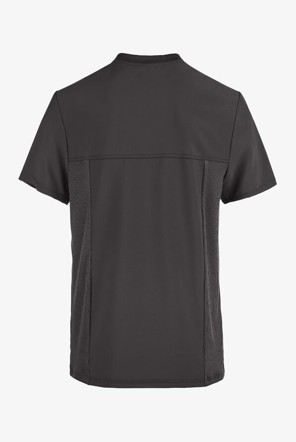 Camisa médica Cherokee Infinity con 1 bolsillo y cuello en V para hombre  - Pewter - 2