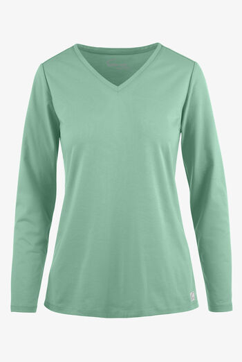 Butter-Soft STRETCH Women’s Cotton-Rich V-Neck Knit Underscrub