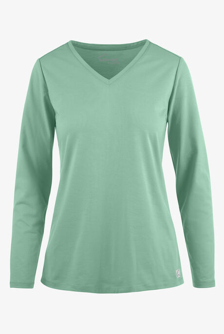 Butter-Soft STRETCH Women’s Cotton-Rich V-Neck Knit Underscrub