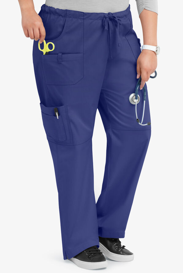 Pantal&oacute;n m&eacute;dico Butter-Soft STRETCH con cord&oacute;n y 10 bolsillos para mujer - Galaxy - 4