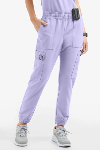 Pantal&oacute;n m&eacute;dico Movement by Butter-Soft Cephei estilo jogger con 11 bolsillos para mujer