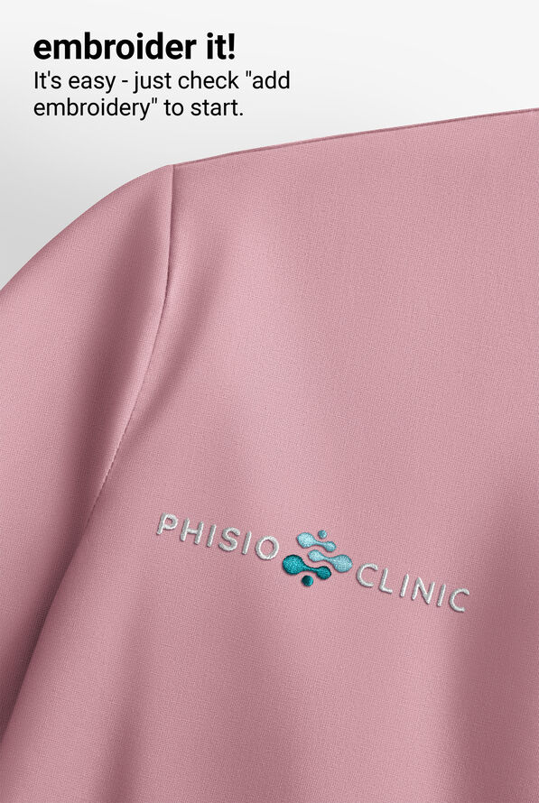 Grey's Anatomy by Barco Evolve STRETCH Rhythm Women's 2-Pocket V-Neck Scrub Top - Misty Pink - 4