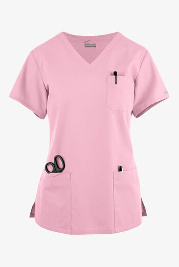 Butter-Soft Originals Women's 7-Pocket Curved V-Neck Scrub Top