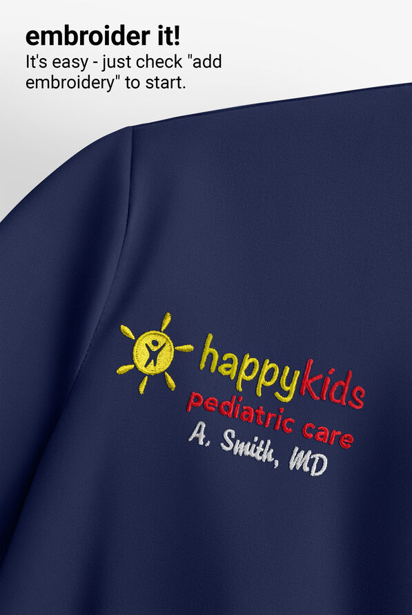 Sudadera médica con capucha ReSurge Jasper con mangas largas y 4 bolsillos para mujer - Navy - 8