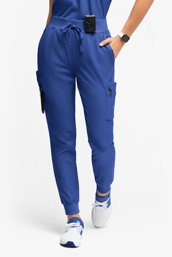 WhisperLite YARA Women's 10-Pocket Cargo Jogger Scrub Pants