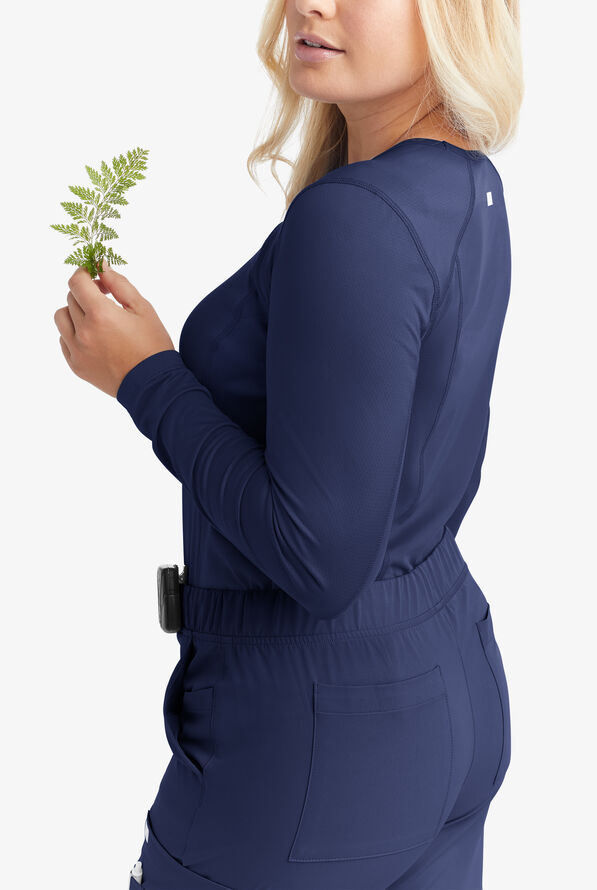 Butter-Soft Women's 13-Pocket Cargo Scrub Pants **Slightly IRREGULAR**&nbsp; - Petite - Navy - 5