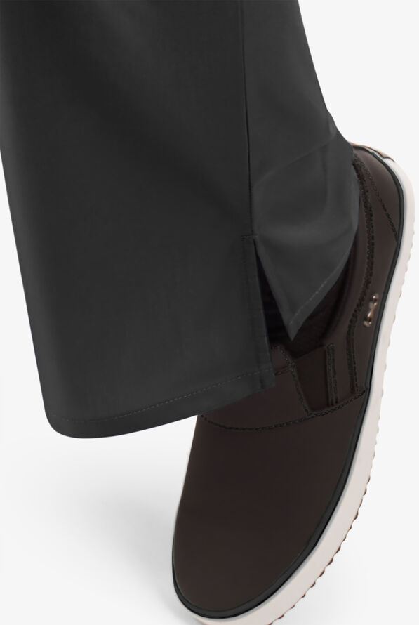 Cherokee Workwear Women's 3-Pocket Flare Leg Drawstring Scrub Pants - Tall - Black - 5