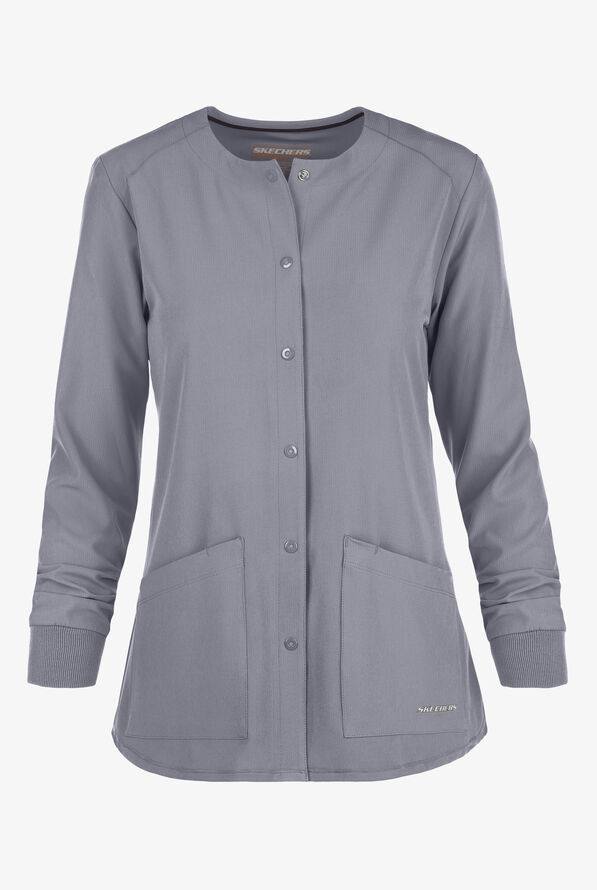 Chaqueta médica abrigada Skechers by Barco Stability STRETCH con 2 bolsillos para mujer - Moonstruck - 1