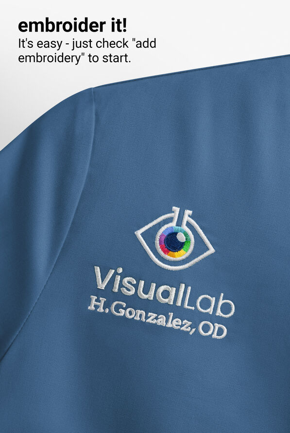 UA Best Buy Scrubs Unisex Scrub Set - Slate Blue - 7