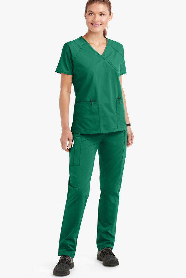 Strictly Scrubs Women's Classic Scrub Set - Hunter - 2