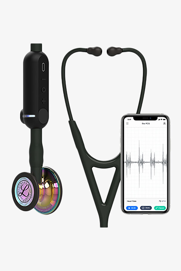3M Littmann Core Digital Rainbow Finish Stethoscope, UA Accessories