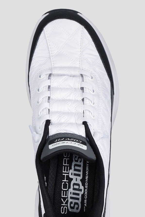 Zapatillas deportivas Skechers Performance White Mesh/Black Bungee Slip-in para mujer - null - 2
