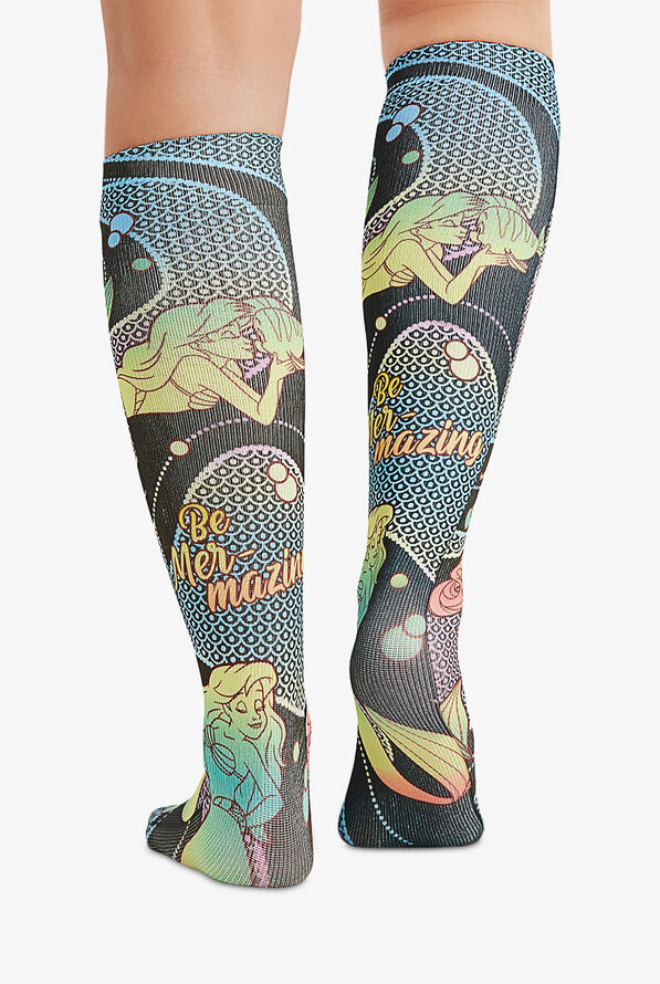 Tooniforms Amazing Ariel Women's  8-15 mmHg Light Compression Socks - null - 2