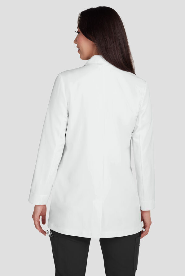 Koi Essentials Hema Women's 31 1/2" 4-Pocket Lab Coat - White - 5