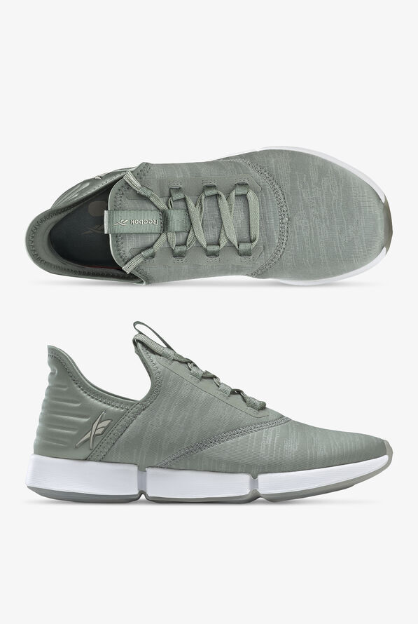 Reebok Women's DailyFit DMX Harmony Green Athletic Slip On Nursing