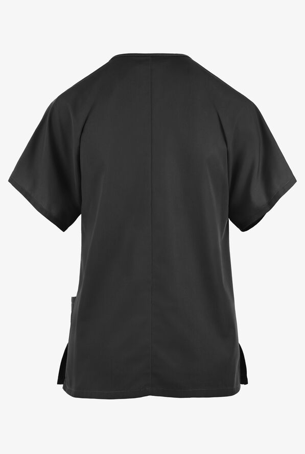 Blusa médica Cherokee Workwear con cuello en V y 3 bolsillos para mujer - Black - 2