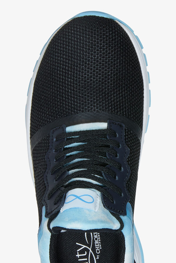 Infinity by Cherokee Women's Fly Cloudy Sky Athletic Lace Up Shoes - Black - 2