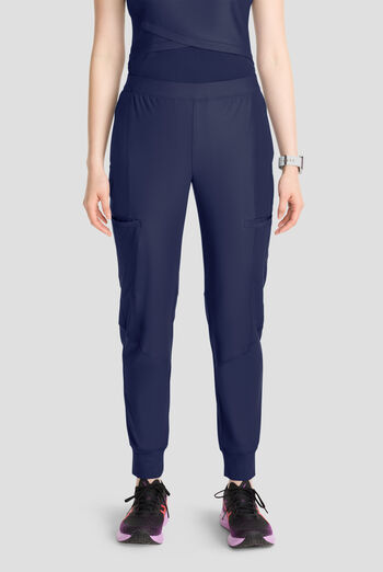 Infinity GNR8 Kinetic Knit Women's 4-Pocket STRETCH Cargo Jogger Scrub Pants