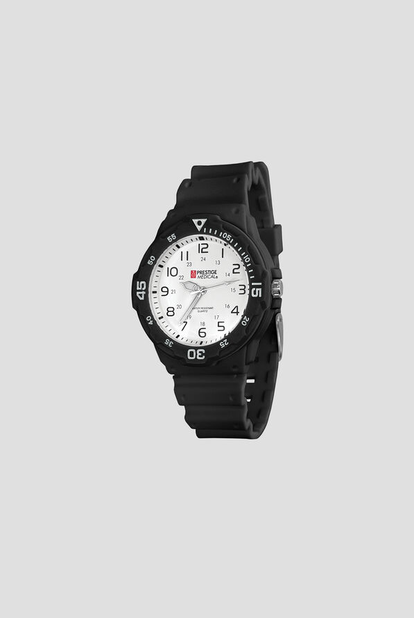 Reloj médico unisex Prestige Black estilo deportivo - Black - 1
