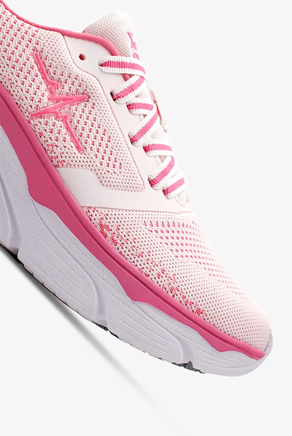 Zapatillas deportivas de enfermer&iacute;a LaForst Extreme Comfort Heart Beat Pink con cordones para mujer - null - 3