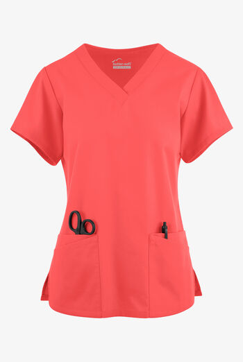 Butter-Soft Originals Women's 6-Pocket V-Neck Scrub Top