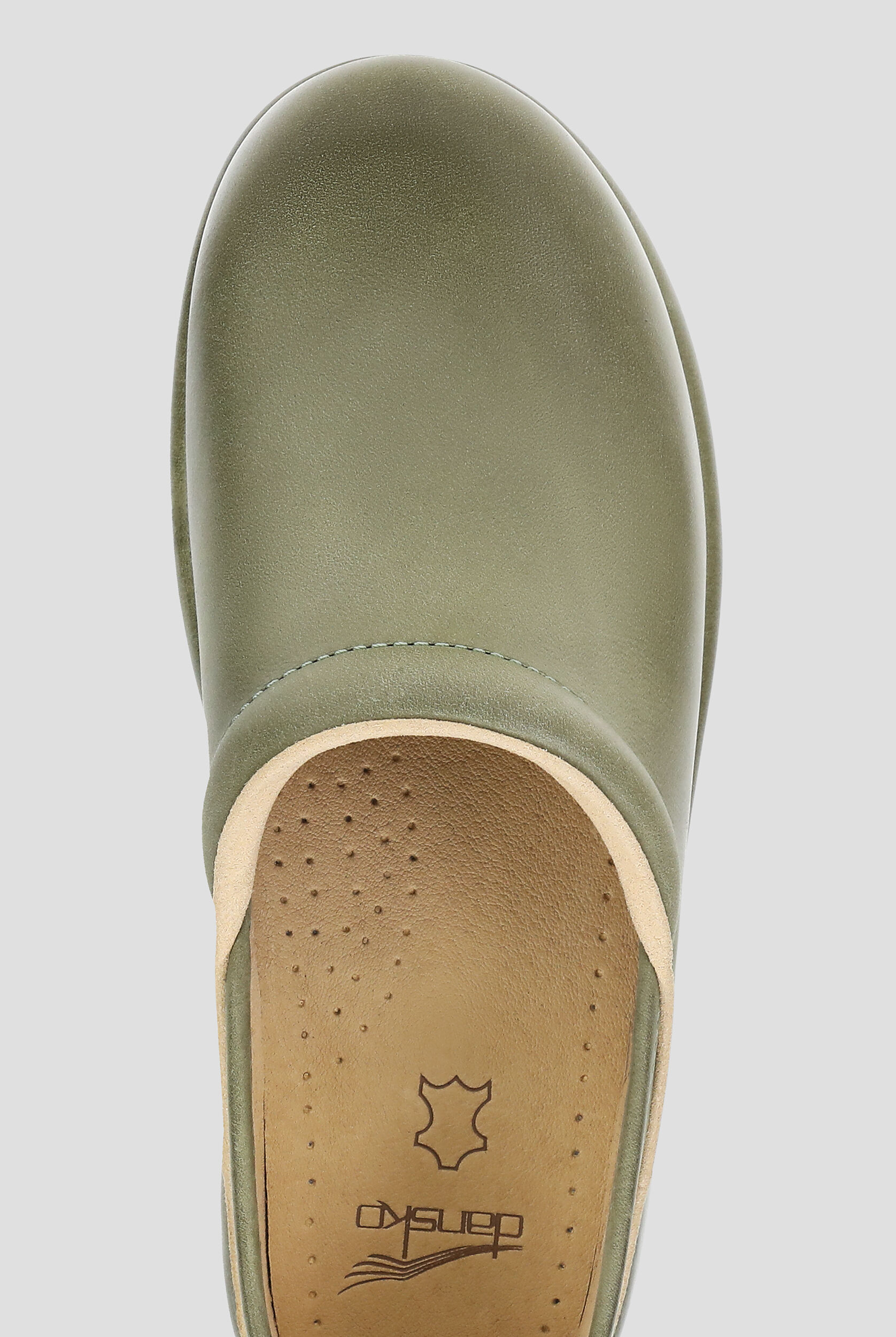 Dansko Women's Pro Cloud Slip-Resistant Green Burnished Nubuck